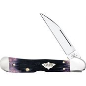 Case XX 09712 Copperlock Folding Knife Purple Handles