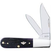 Case XX 09713 Barlow Barnboard Folding Knife Purple Handles