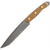 Case XX 50628 Welker Hunter Stonewash Fixed Blade Knife Natural Handles