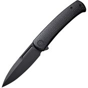 Civivi 21025C2 Caetus Knife Black Burlap Handles