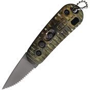 Colonial 212 Auto CKC Button Lock Stonewash Knife Mossy Oak Camo Handles