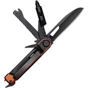 Gerber 1064407 Armbar Trade Stainless Knife Orange Handles