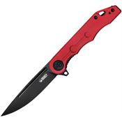 Kubey 312C Mizo Knife Red Black Handles