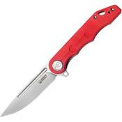 Kubey 312K Mizo Knife Red Handles