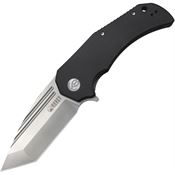 Kubey 318A Bravo 1 Knife Black Handles