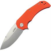 Kubey 319B Bravo 1 Knife Orange Handles