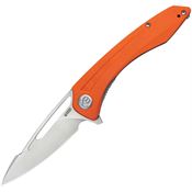 Kubey 345B Merced Knife Orange Handles