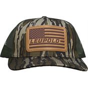 Leupold 172600 Leather Flag Trucker Hat
