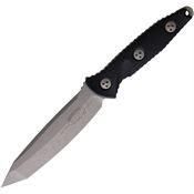 Microtech 11410AP Socom Alpha T/E Apocalyptic Fixed Blade Knife Black Handles