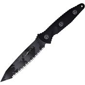 Microtech 1143UCS Socom Alpha T/E FS Urban Camo Fixed Blade Knife Black Handles