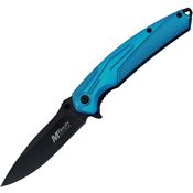 Mtech A1203BL Knife Assisted Opening Blue Handles