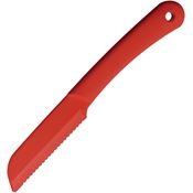 Ontario 3617 Utility Serrated Fixed Blade Knife Red Handles
