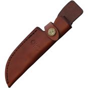 Ontario 203270 Leather Brown Sheath for Ontario RAT-3 Fixed Blade Knife