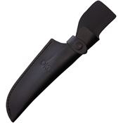 Ontario 203610 Leather Black Sheath for Ontario Camp Fixed Blade Knife