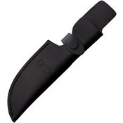Ontario 203615 Belt Black Sheath for Ontario Drop Point Hunter Fixed Blade Knife