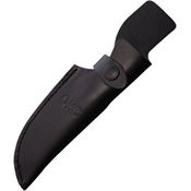 Ontario 203620 Leather Black Sheath for Caping Fixed Blade Knife