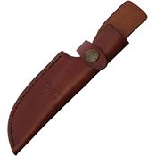 Ontario 203700 Leather Brown Sheath for Ontario ADK High Peaks Fixed Blade Knife