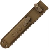 Ontario 204390 MOLLE Belt Tan Sheath for Ontario RAT-6 Fixed Fixed Blade Knife