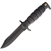 Ontario 8680TC SP-2 Survival Nylon Sth Black Fixed Blade Knife Black Handles