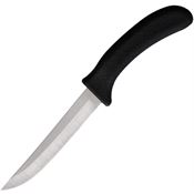 Ontario EG906LH Poultry 6" Satin Fixed Blade Knife Black Handles