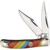 Rough Rider 2466 Lollipop Series Folding Knife Multicolor Handles