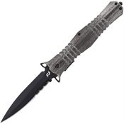 Schrade 1159315 Infiltrate Linerlock Knife Black Handles