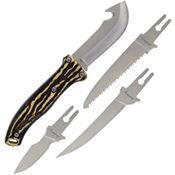 Schrade P1200431 UH Interchangeable Fixed Blade Knife Staglon Handles