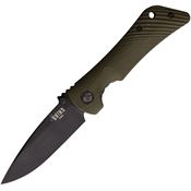 Southern Grind 22280 Spider Monkey DP Magna Cut Black Knife OD Green Handles