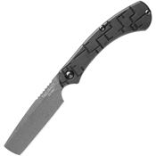 TOPS TRAZ06 Tac-Raze Folder Razor Gray Knife Black Handles