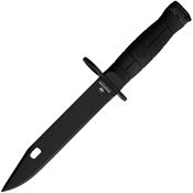 Waffentechnik B2K02 B2K Combat Black Fixed Blade Knife Black Handles