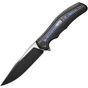 WE 220161 Zonda Framelock Knife Flame Handles