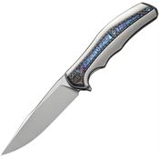 WE 220162 Zonda Flame Bead Blast Knife Gray Handles