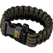 WE PCB Paracord Bracelet Green