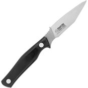 Casstrom 13520 Field Dresser Satin Fixed Blade Knife Black Handles