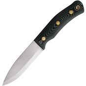 Casstrom 14107 No.10 Forest Satin Fixed Blade Knife Green Handles