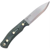 Casstrom 14107 No.10 Forest Satin Fixed Blade Knife Green Handles