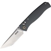SRM 255LGK 255L-GK Ambi Lock Brushed Folding Knife Gray Handles