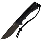 Acta Non Verba P200049 P200 OD Green Fixed Blade Knife Black Handles