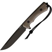 Acta Non Verba P300059 P300 OD Green Fixed Blade Knife Coyote Brown Handles