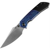 Kansept 1034A7 Fenrir Knife Titanium Handle with Timascus inlay