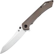 Kansept 1060A2 Colibri Tech Knife Bronze Handles