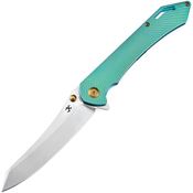 Kansept 1060A3 Colibri Tech Knife Green Handles