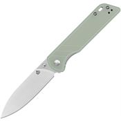 QSP 102C2 Parrot Linerlock Knife Jade Handles