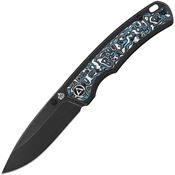 QSP 127F2 Puffin Stonewash Knife Multi Color Handles