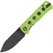 QSP 150C2 Canary Knife Neon G10 Handles