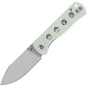 QSP 150E1 Canary Knife Jade G10 Handles