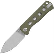 QSP 150F1 Canary Knife Olive G10 Handles