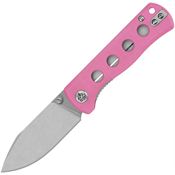 QSP 150H1 Canary Knife Pink G10 Handles