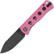 QSP 150H2 Canary Knife Pink G10 Handles