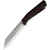 Scandinoff NP130SGNW SCANP130SGNW Nordic Protector Stonewash Fixed Blade Knife Nordicwood Handles